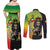 Personalized Ethiopia National Day Couples Matching Off Shoulder Maxi Dress and Long Sleeve Button Shirt Lion Of Judah African Pattern