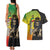 Personalized Ethiopia National Day Couples Matching Tank Maxi Dress and Hawaiian Shirt Lion Of Judah African Pattern
