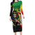Personalized Ethiopia National Day Family Matching Long Sleeve Bodycon Dress and Hawaiian Shirt Lion Of Judah African Pattern