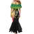 Personalized Ethiopia National Day Family Matching Mermaid Dress and Hawaiian Shirt Lion Of Judah African Pattern