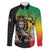 Personalized Ethiopia National Day Family Matching Off Shoulder Maxi Dress and Hawaiian Shirt Lion Of Judah African Pattern