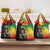 Personalized Ethiopia National Day Grocery Bag Lion Of Judah African Pattern