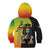 Personalized Ethiopia National Day Kid Hoodie Lion Of Judah African Pattern