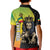 Personalized Ethiopia National Day Kid Polo Shirt Lion Of Judah African Pattern