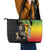 Personalized Ethiopia National Day Leather Tote Bag Lion Of Judah African Pattern