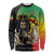 Personalized Ethiopia National Day Long Sleeve Shirt Lion Of Judah African Pattern