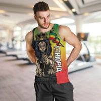 Personalized Ethiopia National Day Men Tank Top Lion Of Judah African Pattern