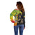 Personalized Ethiopia National Day Off Shoulder Sweater Lion Of Judah African Pattern