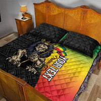 Personalized Ethiopia National Day Quilt Bed Set Lion Of Judah African Pattern