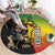 Personalized Ethiopia National Day Round Carpet Lion Of Judah African Pattern
