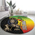 Personalized Ethiopia National Day Round Carpet Lion Of Judah African Pattern