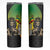 Personalized Ethiopia National Day Skinny Tumbler Lion Of Judah African Pattern