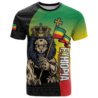 Personalized Ethiopia National Day T Shirt Lion Of Judah African Pattern