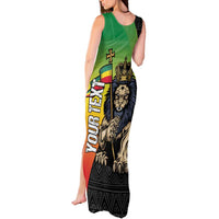 Personalized Ethiopia National Day Tank Maxi Dress Lion Of Judah African Pattern