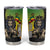 Personalized Ethiopia National Day Tumbler Cup Lion Of Judah African Pattern