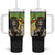 Personalized Ethiopia National Day Tumbler With Handle Lion Of Judah African Pattern