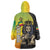 Personalized Ethiopia National Day Wearable Blanket Hoodie Lion Of Judah African Pattern