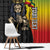 Personalized Ethiopia National Day Window Curtain Lion Of Judah African Pattern