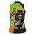 Personalized Ethiopia National Day Women Sleeveless Polo Shirt Lion Of Judah African Pattern