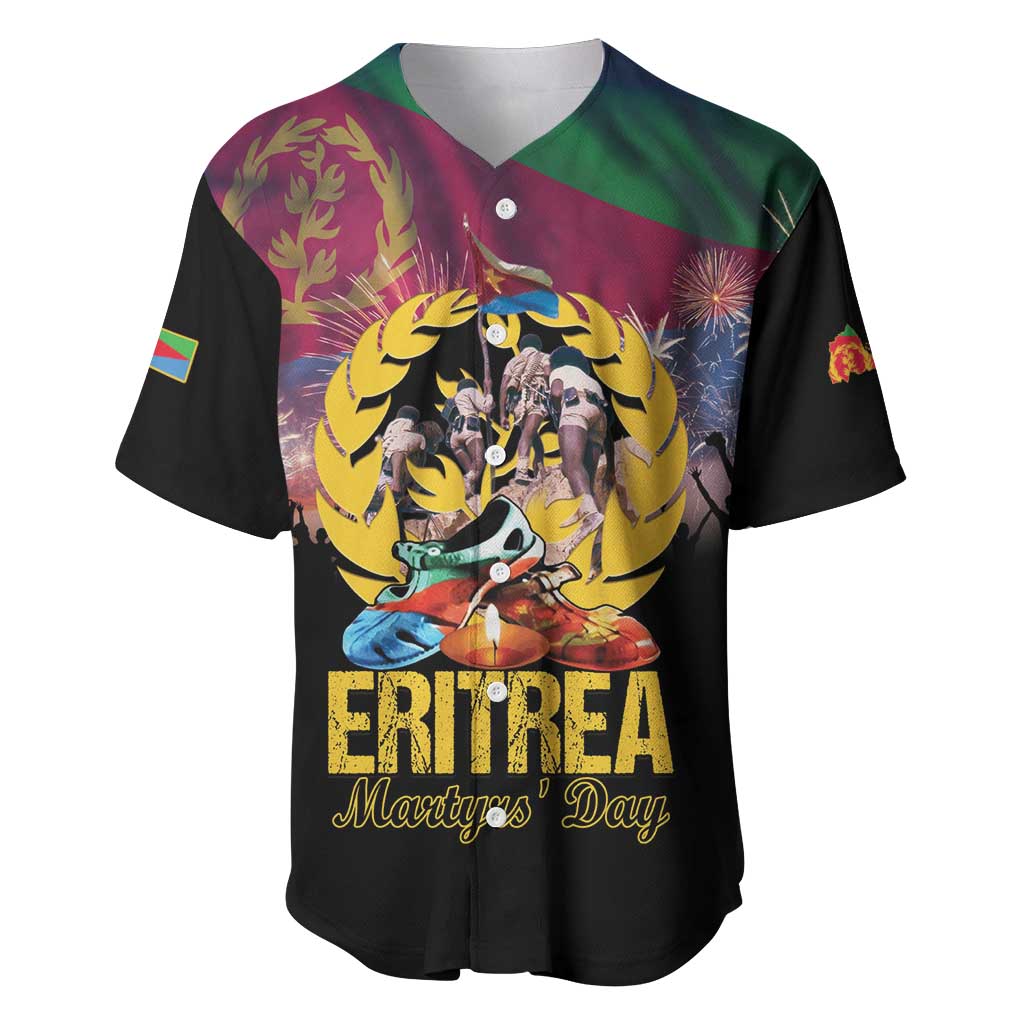 Personalized Eritrea Martyrs Day Baseball Jersey Eternal Glory To Our Martyrs