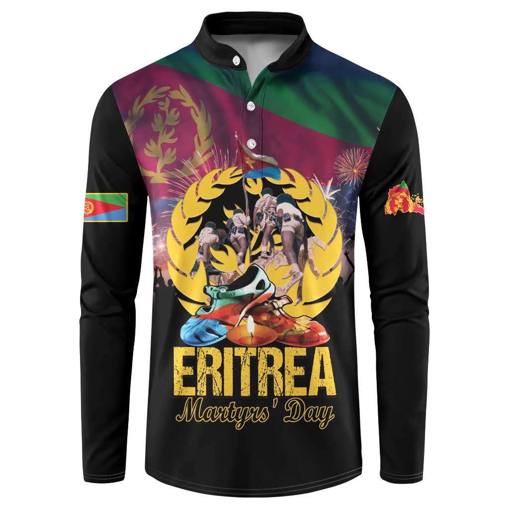 Personalized Eritrea Martyrs Day Button Sweatshirt Eternal Glory To Our Martyrs