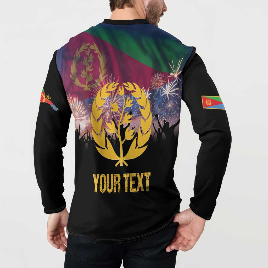 Personalized Eritrea Martyrs Day Button Sweatshirt Eternal Glory To Our Martyrs