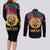Personalized Eritrea Martyrs Day Couples Matching Long Sleeve Bodycon Dress and Long Sleeve Button Shirt Eternal Glory To Our Martyrs