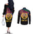 Personalized Eritrea Martyrs Day Couples Matching Off The Shoulder Long Sleeve Dress and Long Sleeve Button Shirt Eternal Glory To Our Martyrs