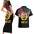 Personalized Eritrea Martyrs Day Couples Matching Short Sleeve Bodycon Dress and Hawaiian Shirt Eternal Glory To Our Martyrs