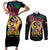 Personalized Eritrea Martyrs Day Couples Matching Short Sleeve Bodycon Dress and Long Sleeve Button Shirt Eternal Glory To Our Martyrs
