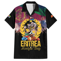 Personalized Eritrea Martyrs Day Family Matching Off Shoulder Short Dress and Hawaiian Shirt Eternal Glory To Our Martyrs