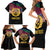 Personalized Eritrea Martyrs Day Family Matching Short Sleeve Bodycon Dress and Hawaiian Shirt Eternal Glory To Our Martyrs