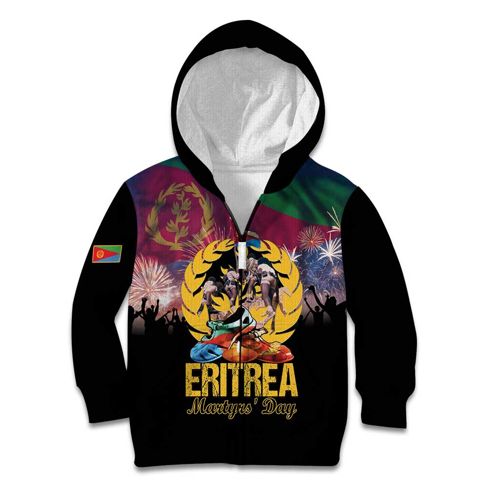 Personalized Eritrea Martyrs Day Kid Hoodie Eternal Glory To Our Martyrs