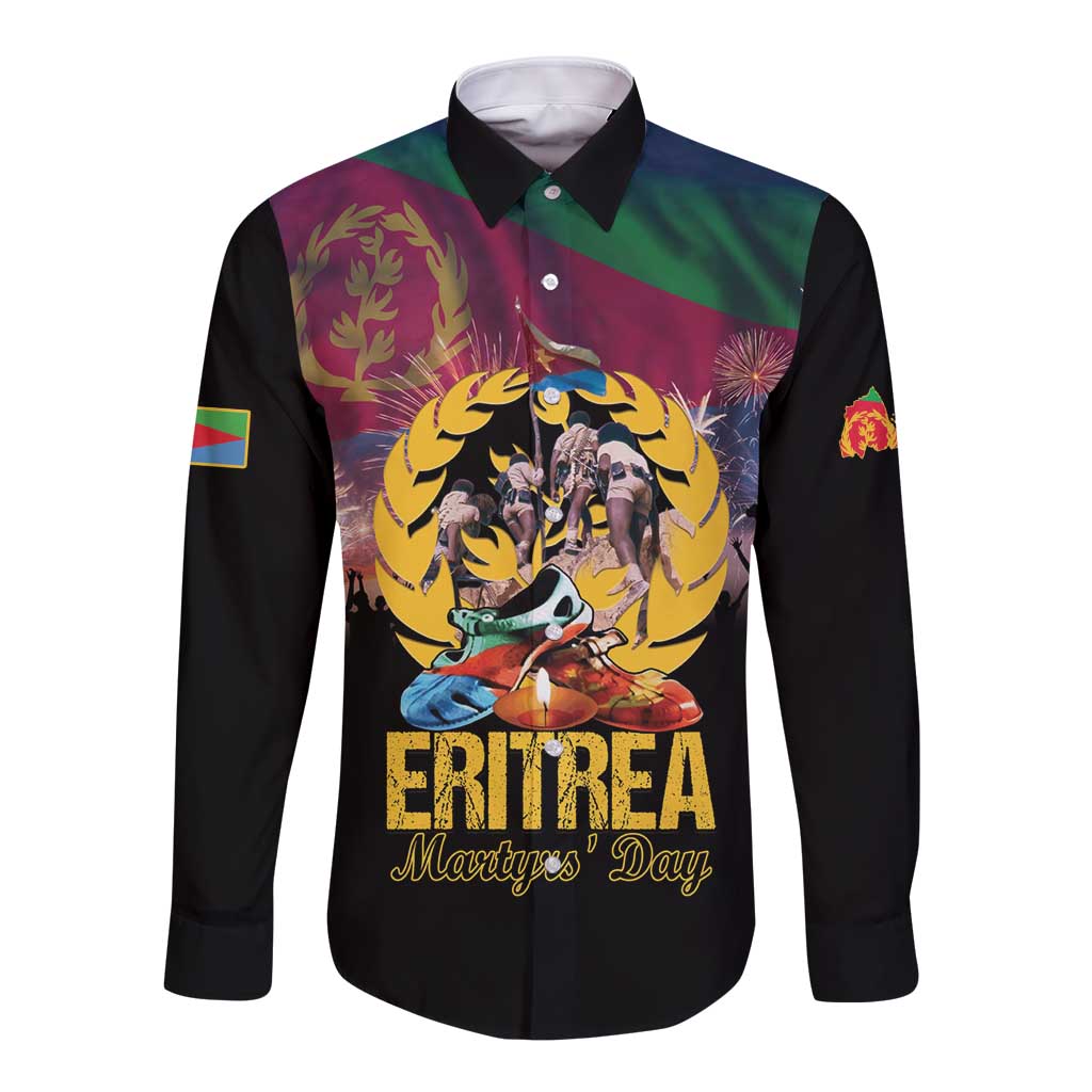 Personalized Eritrea Martyrs Day Long Sleeve Button Shirt Eternal Glory To Our Martyrs