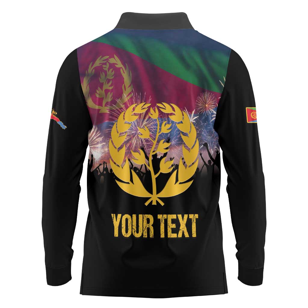 Personalized Eritrea Martyrs Day Long Sleeve Polo Shirt Eternal Glory To Our Martyrs