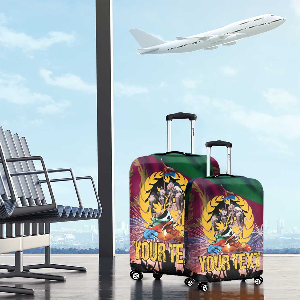 Personalized Eritrea Martyrs Day Luggage Cover Eternal Glory To Our Martyrs