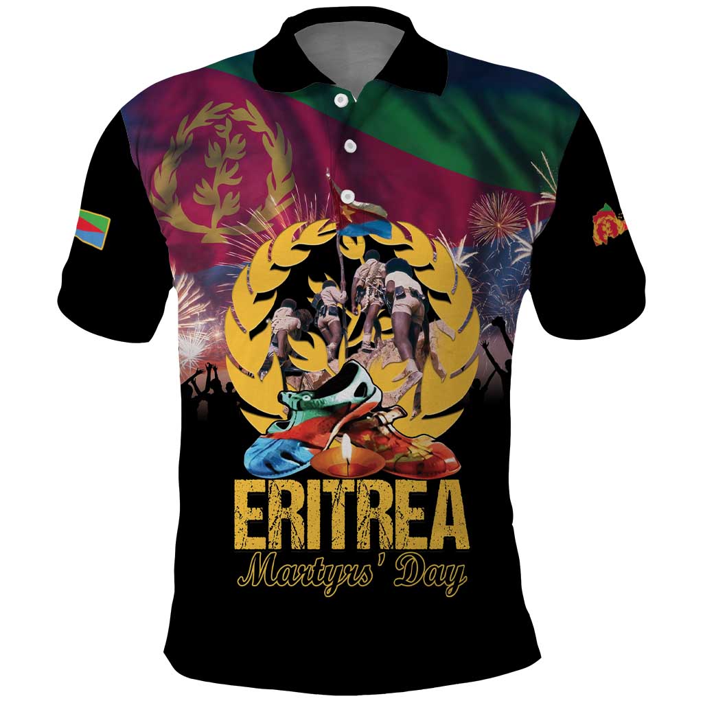 Personalized Eritrea Martyrs Day Polo Shirt Eternal Glory To Our Martyrs