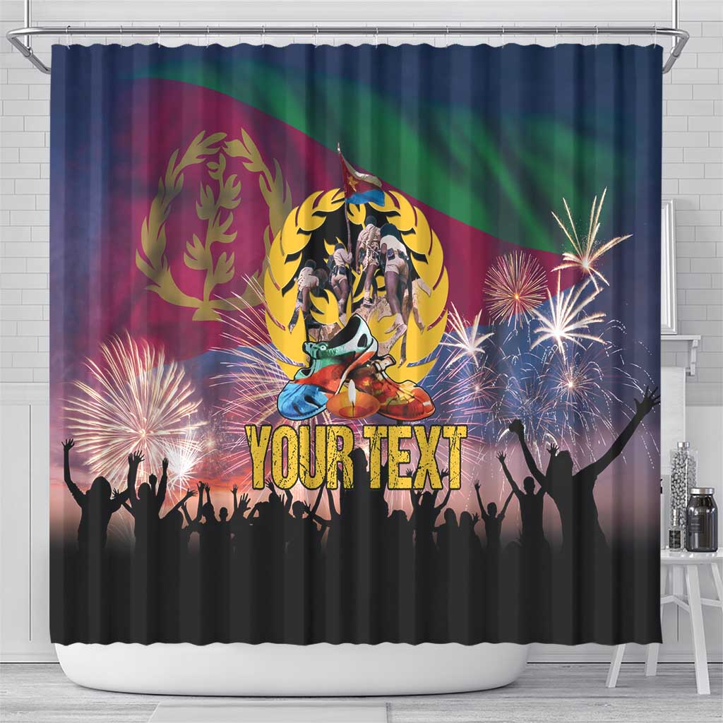 Personalized Eritrea Martyrs Day Shower Curtain Eternal Glory To Our Martyrs