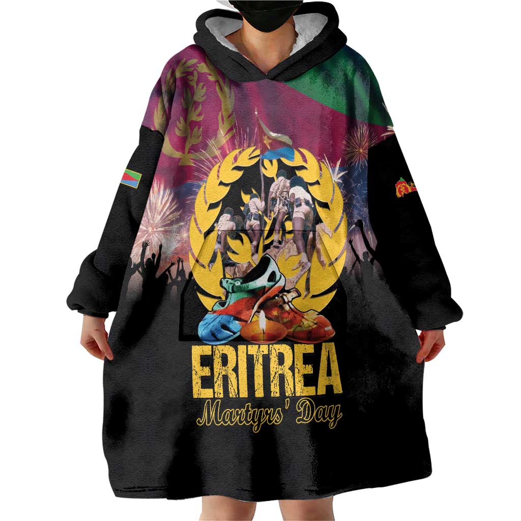 Personalized Eritrea Martyrs Day Wearable Blanket Hoodie Eternal Glory To Our Martyrs