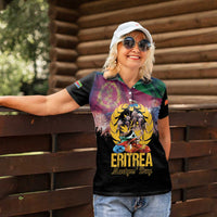 Personalized Eritrea Martyrs Day Women Polo Shirt Eternal Glory To Our Martyrs
