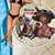 Kentucky Horse Racing Beach Blanket Black Derby Lady Cream Roses