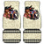 Kentucky Horse Racing Car Mats Black Derby Lady Cream Roses