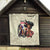 Kentucky Horse Racing Quilt Black Derby Lady Cream Roses