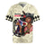 Kentucky Horse Racing Rugby Jersey Black Derby Lady Cream Roses