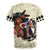 Kentucky Horse Racing Rugby Jersey Black Derby Lady Cream Roses