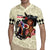 Kentucky Horse Racing Rugby Jersey Black Derby Lady Cream Roses