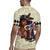 Kentucky Horse Racing Rugby Jersey Black Derby Lady Cream Roses
