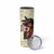 Kentucky Horse Racing Skinny Tumbler Black Derby Lady Cream Roses