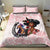 Kentucky Horse Racing Bedding Set Black Derby Lady Pink Roses