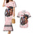 Kentucky Horse Racing Couples Matching Mermaid Dress and Hawaiian Shirt Black Derby Lady Pink Roses